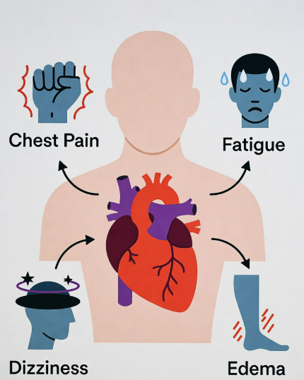 symptoms of Heart Disease